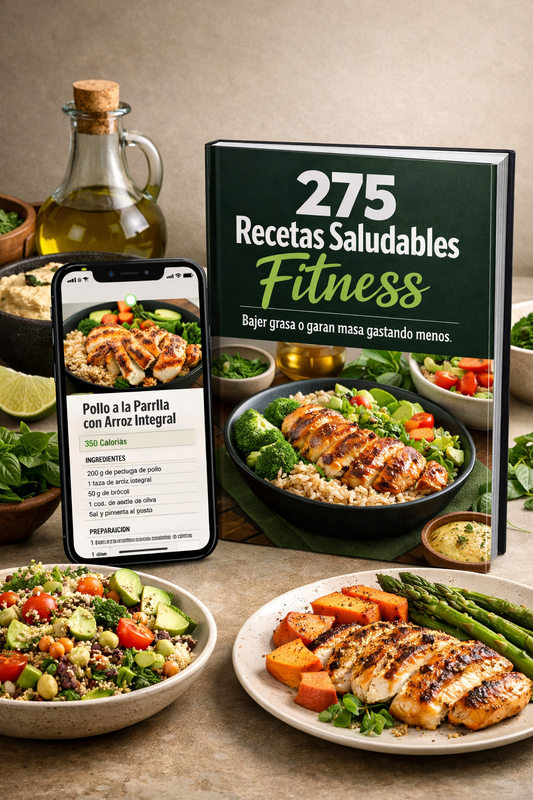 💪275 RECETAS FITNESS: FACILES, RICAS Y BARATAS